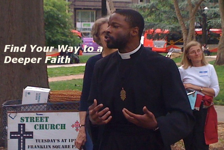 street church JahBread Preaching